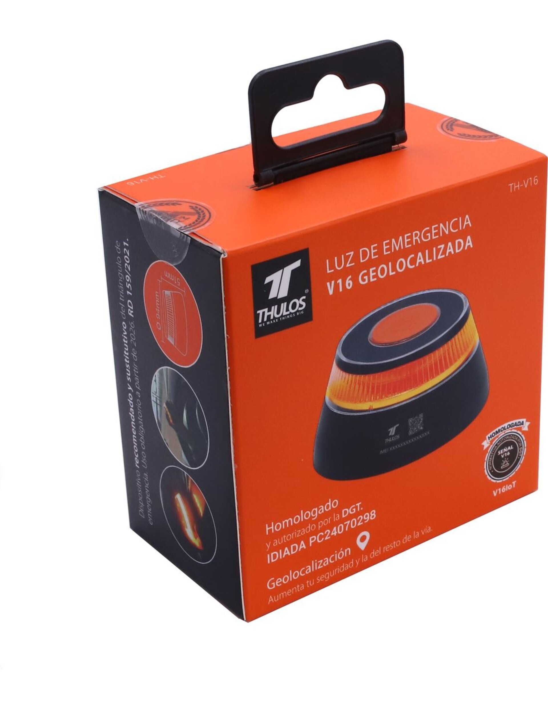 Baliza emergencia V16 geolocalizada homologada DGT - 2