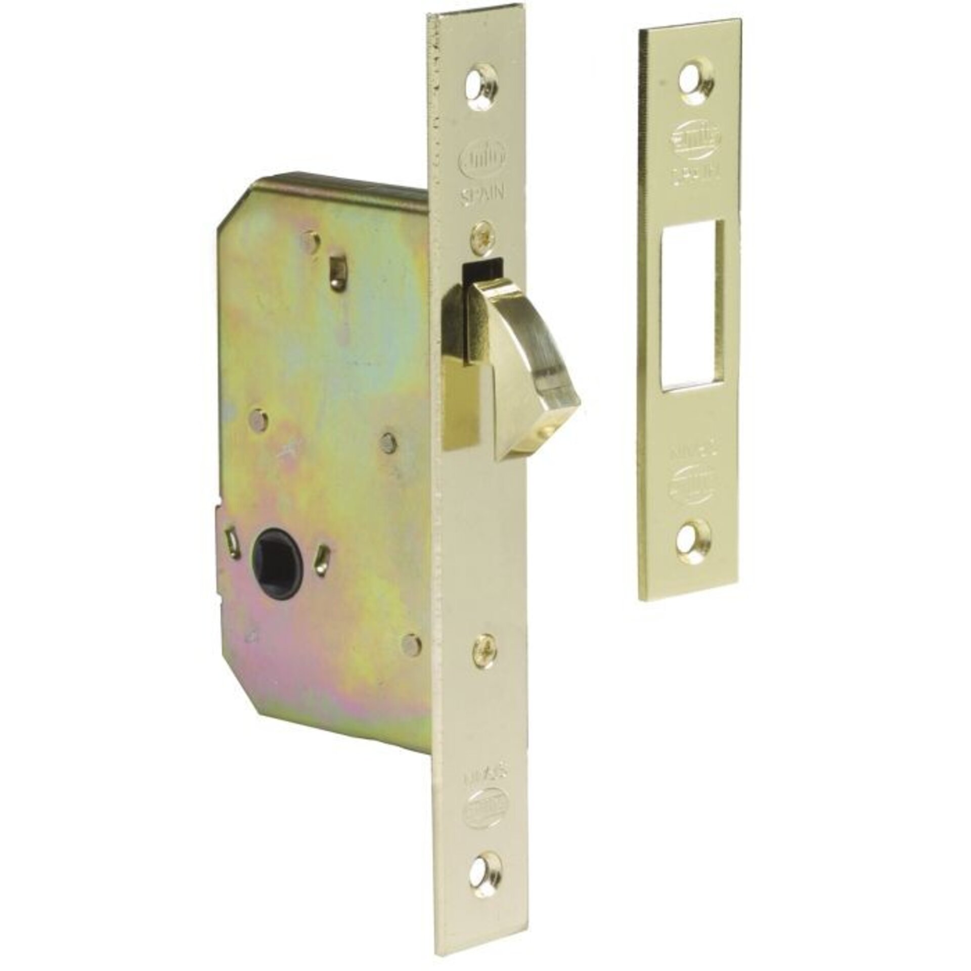Cerradura de embutir para puertas correderas - 1