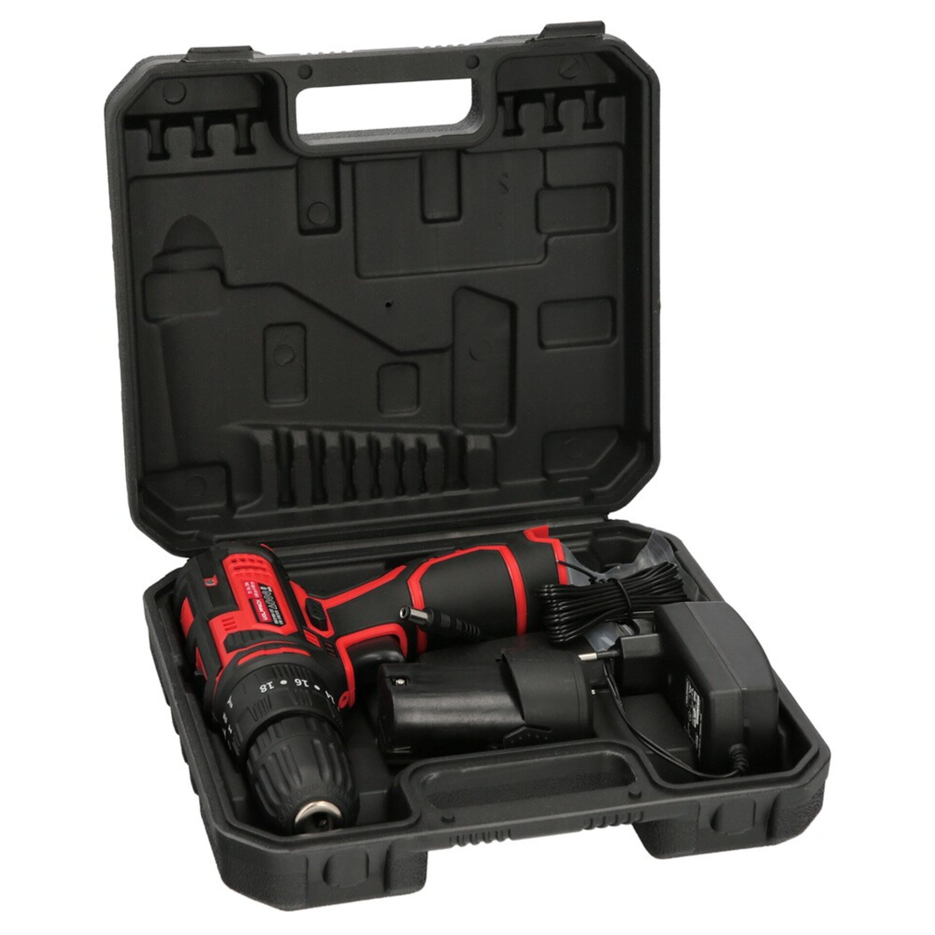 Taladro Atornillador 12 V. Con 2 Velocidades y Percutor - 5