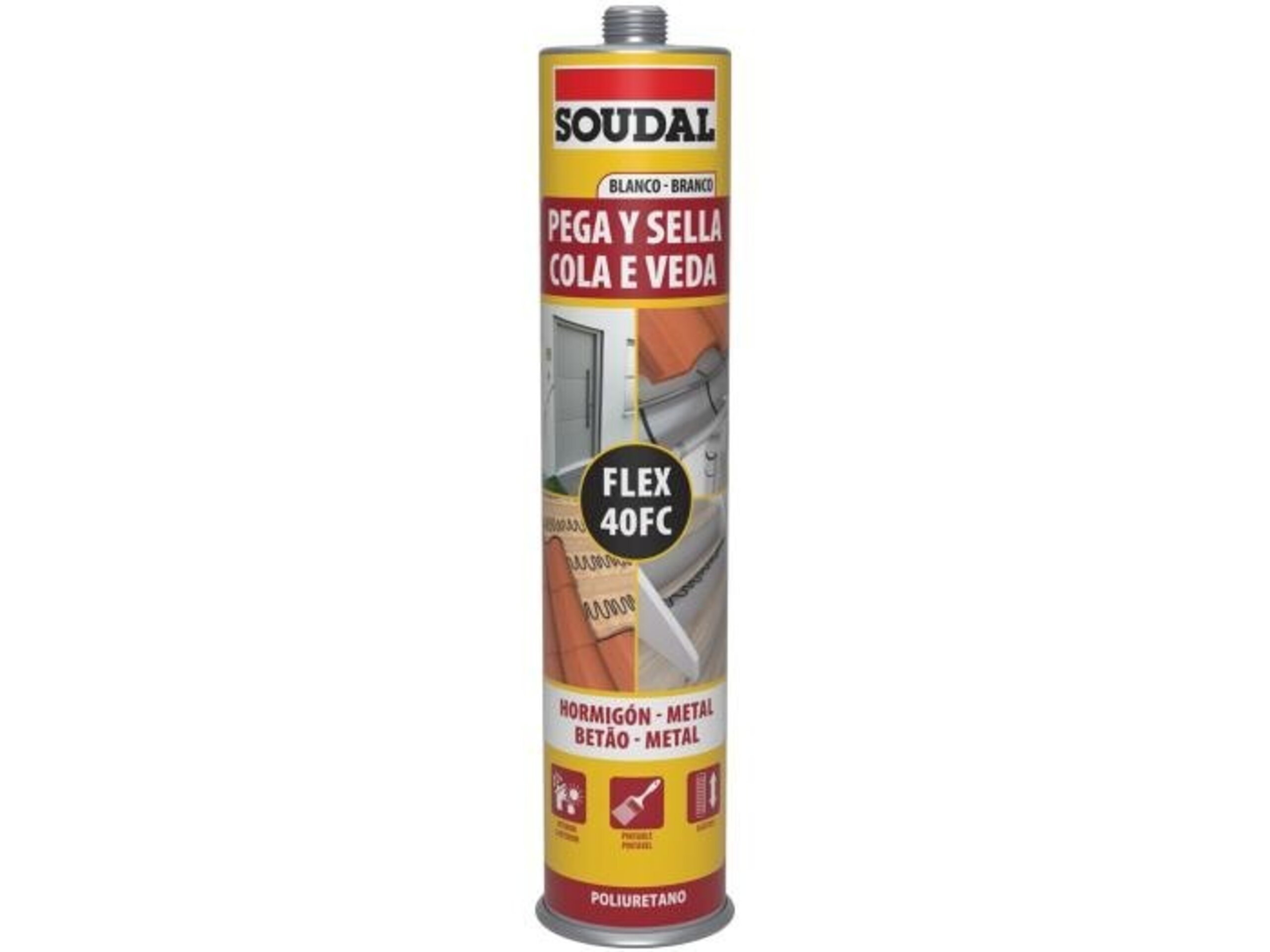 Adhesivo sellador de poliuretano 290ml. - 1