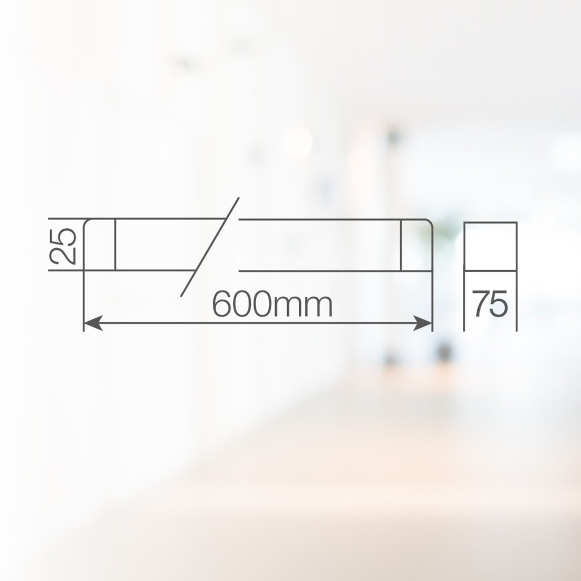 Regleta LED 18W 6000K - 3