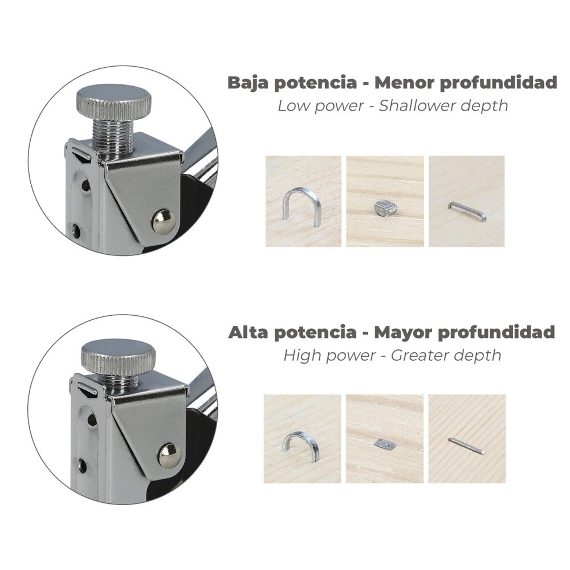 Grapadora Metal Regulable Nº 3 4/14mm - 5
