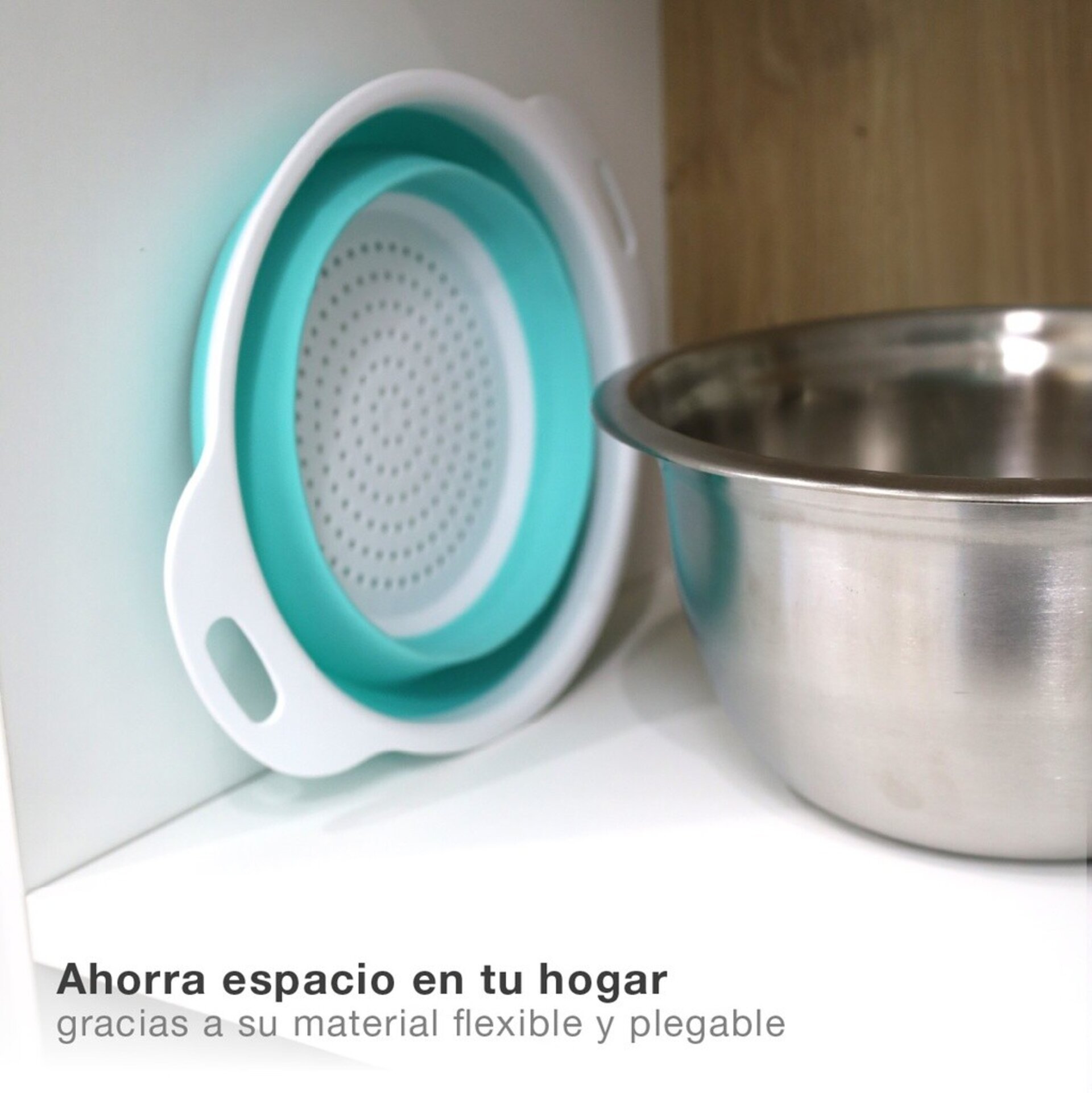 Escurridor con asas plegable - 3