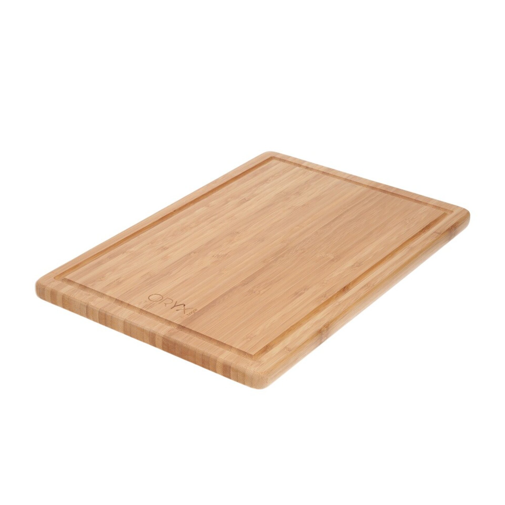 Tabla Cortar Cocina de Madera de Bambu Con Ranura - 1