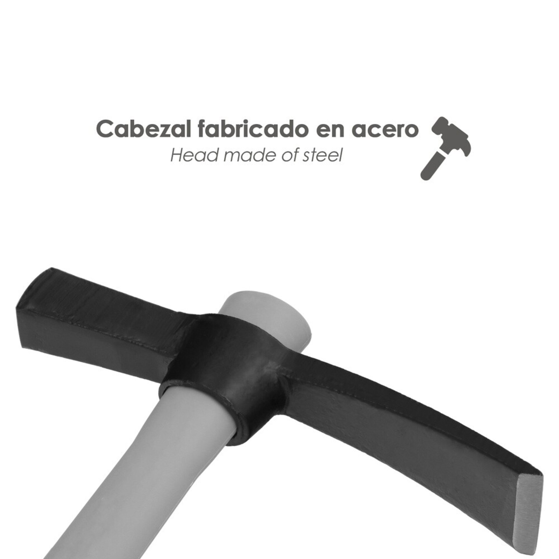 Alcotana 650 Gramos Mango Fibra Vidrio - 3