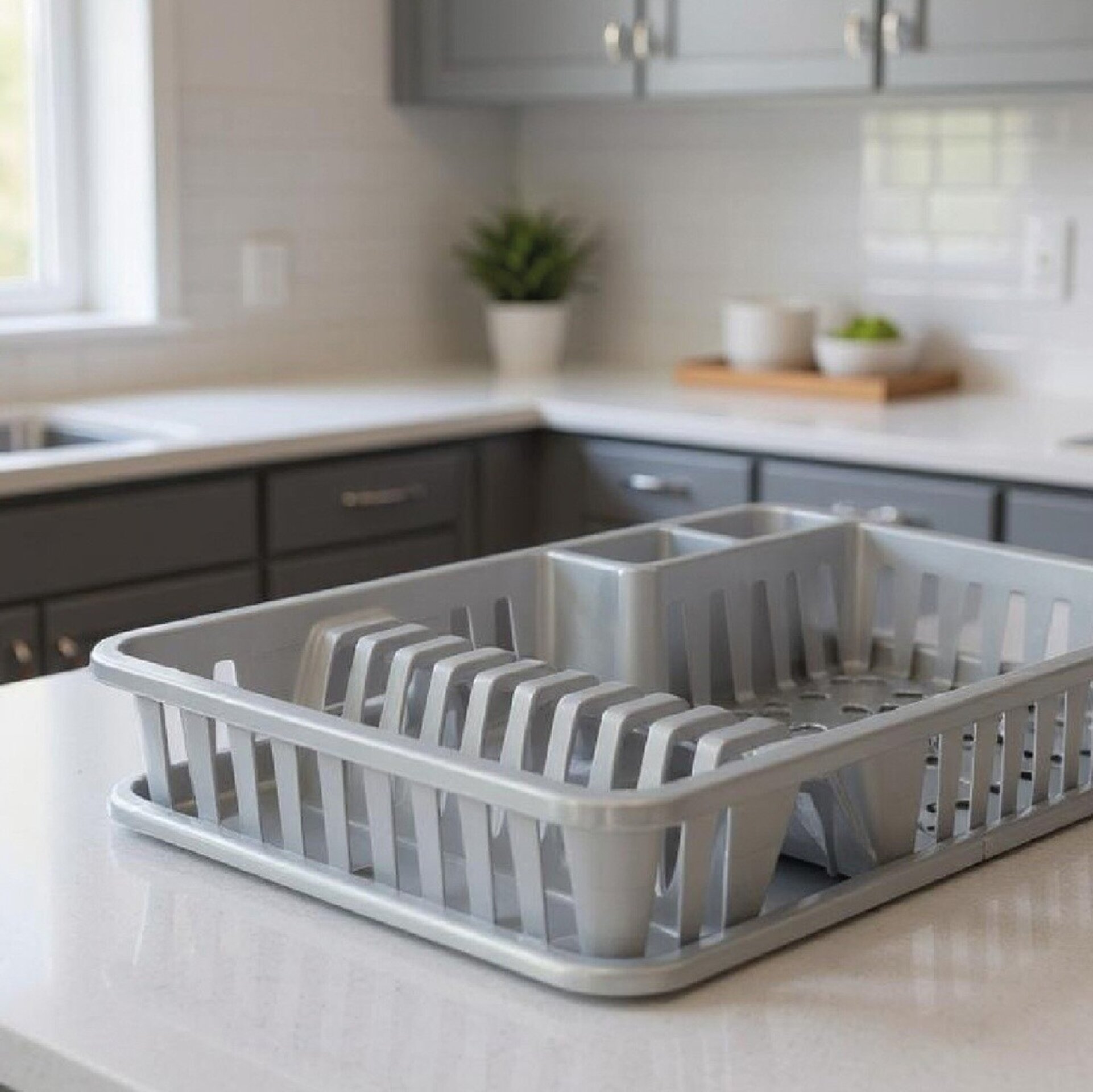 Escurreplatos plástico bandeja - 2