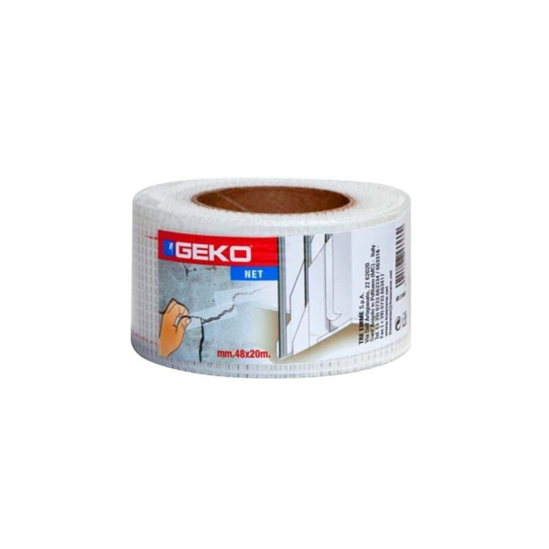 Cinta Adhesiva Tapagrietas 20m x 50mm Geko - 1