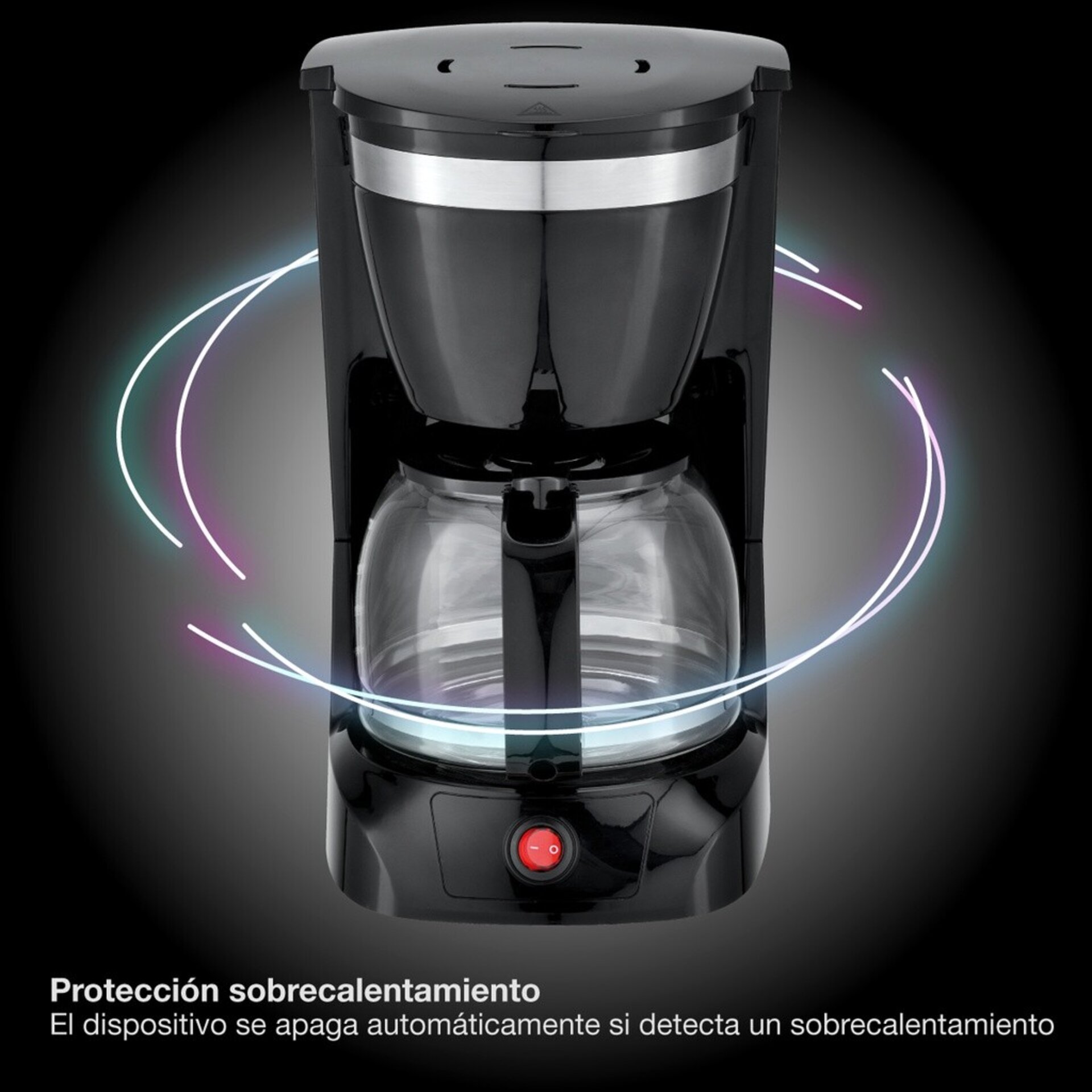 Cafetera de goteo 10 tazas 800W - 3
