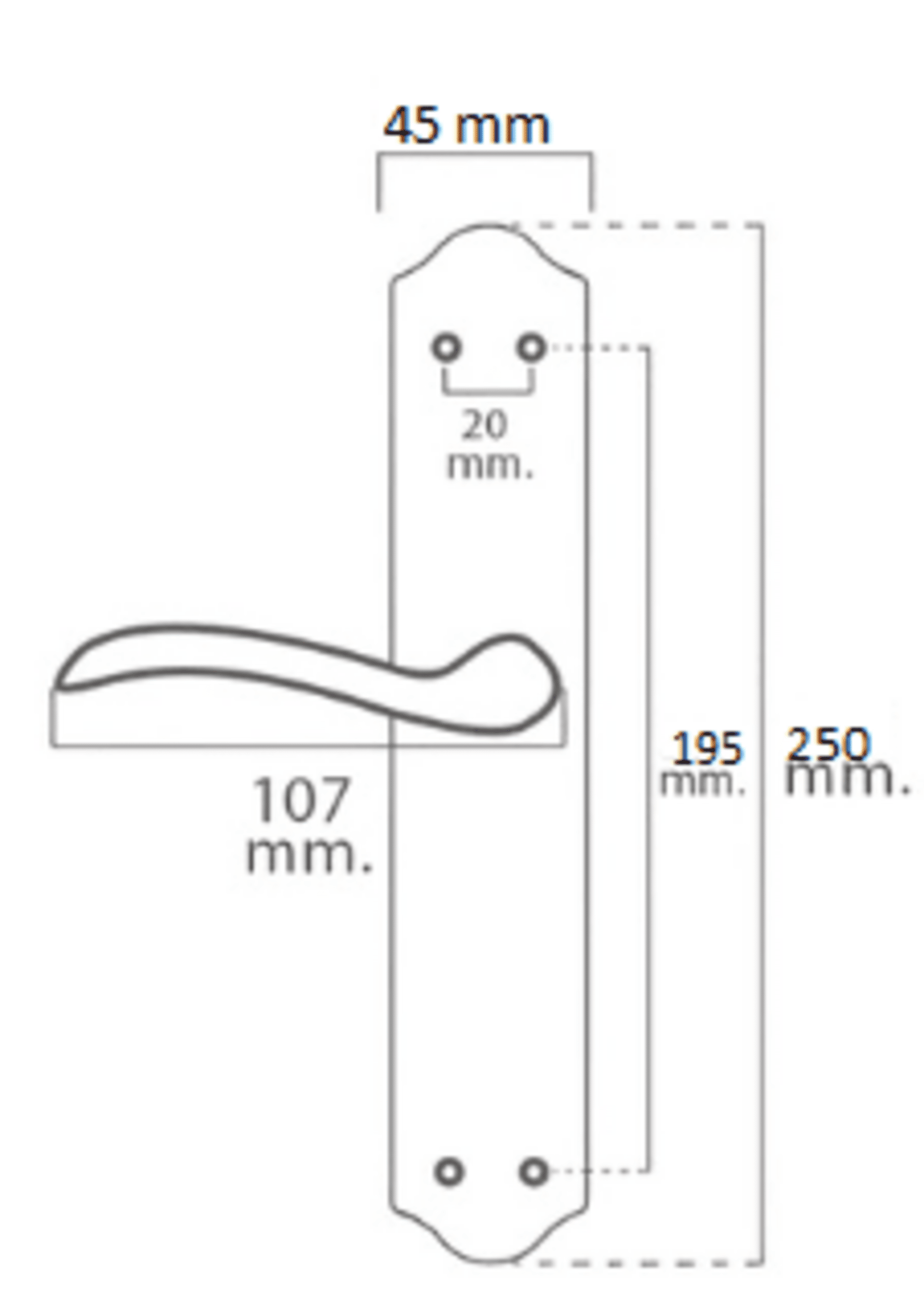 Juego Manillas Para Puertas - 2