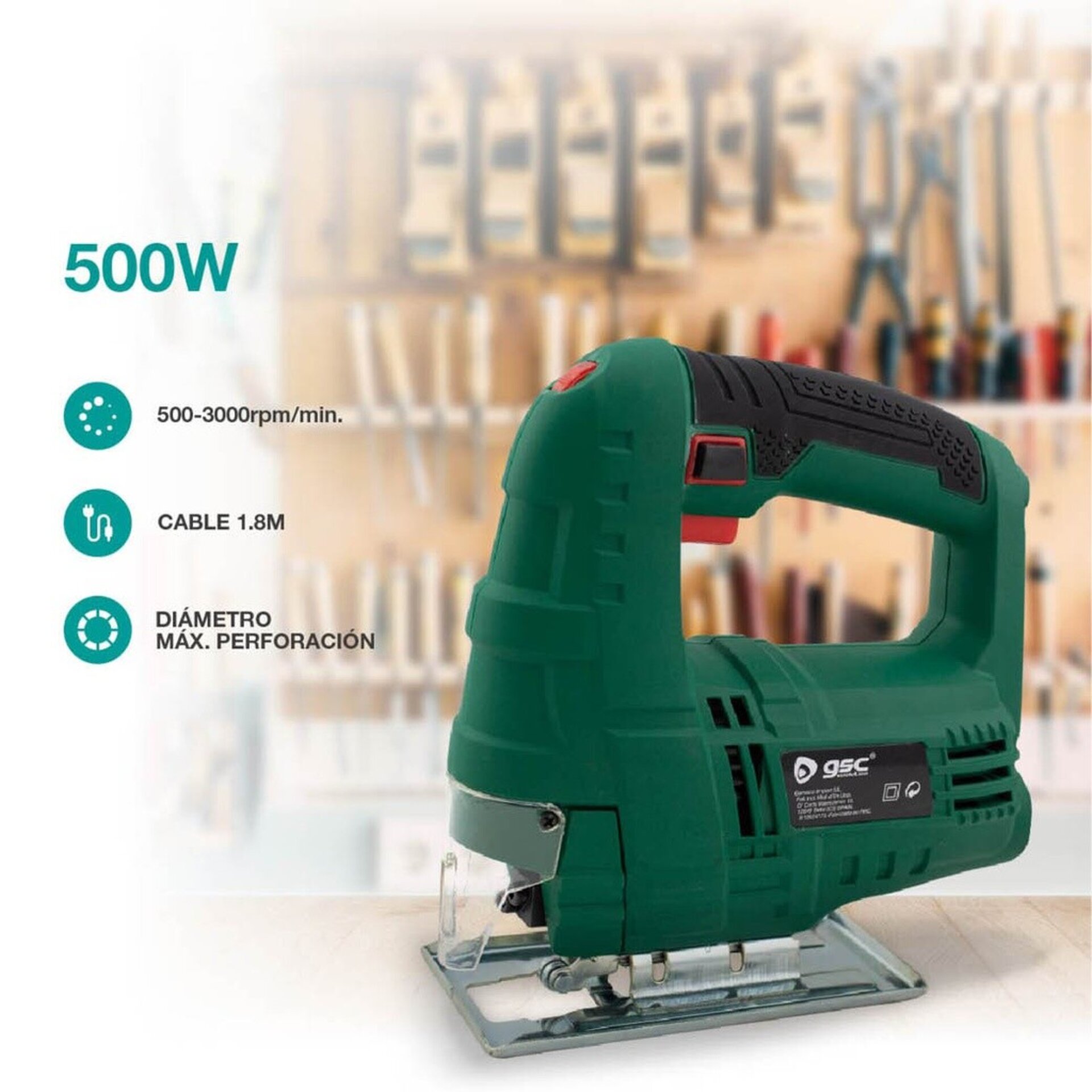 Sierra caladora 500W - 3