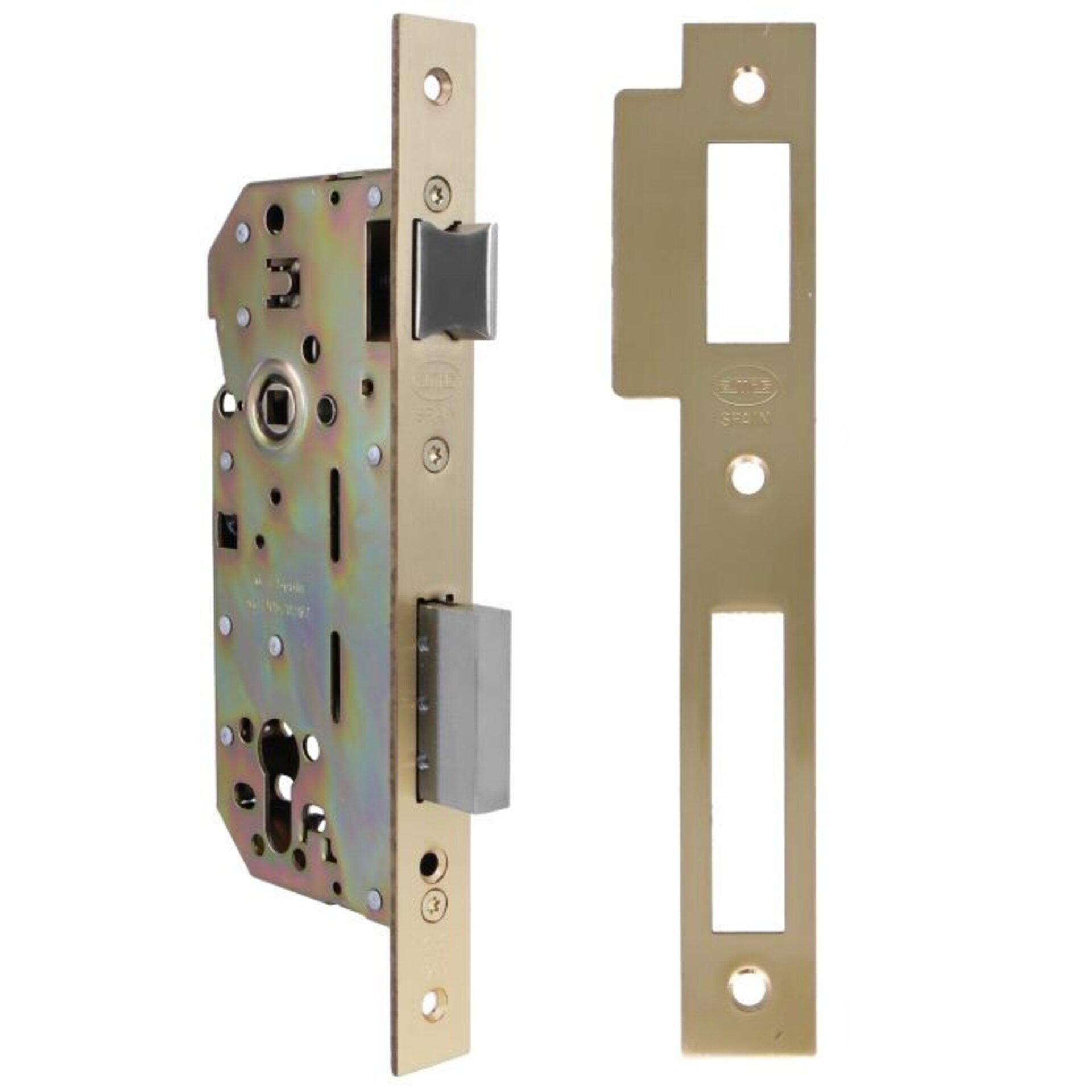 Cerradura de embutir para puertas de madera - 1