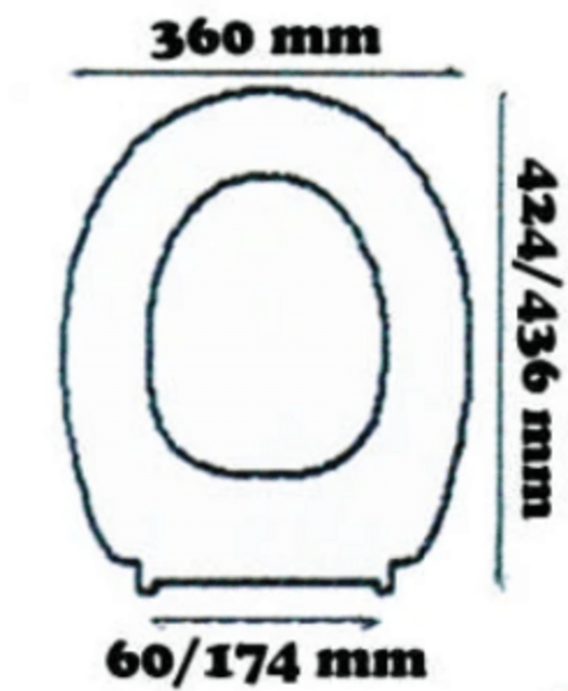 Tapa wc round - 4