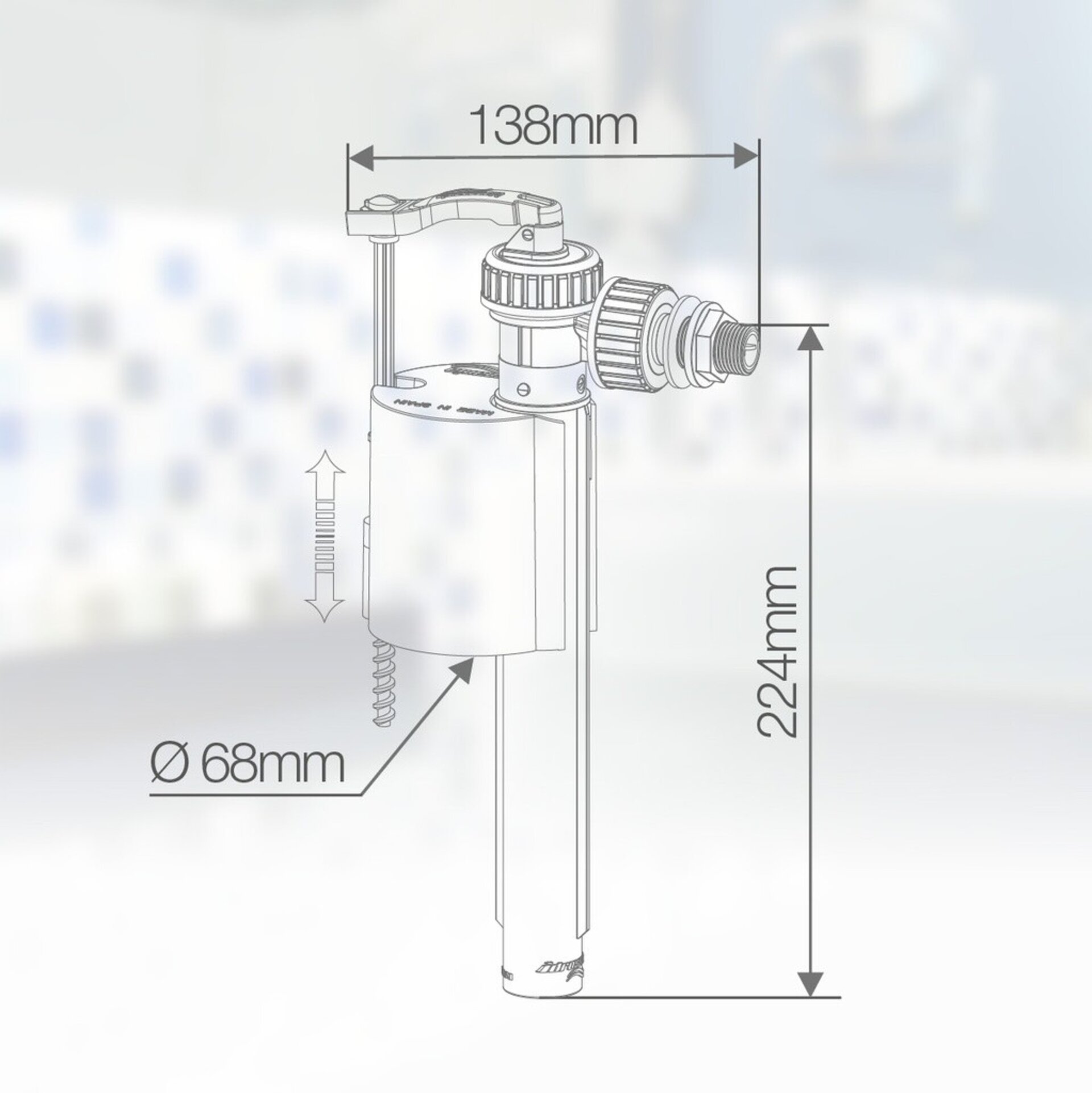 Grifo flotador lateral universal - 5