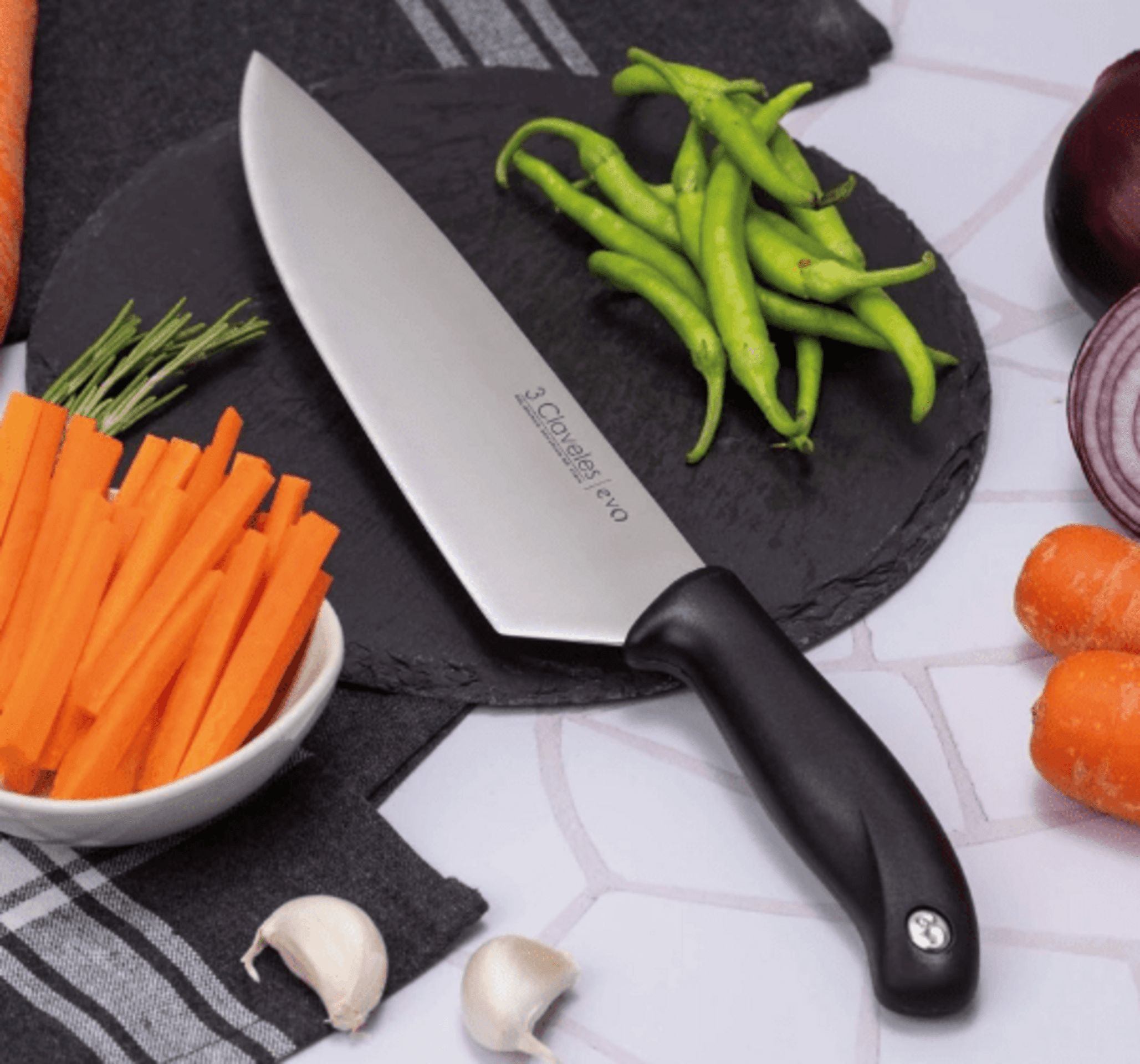 Cuchillo Cocinero Evo 3Claveles - 3