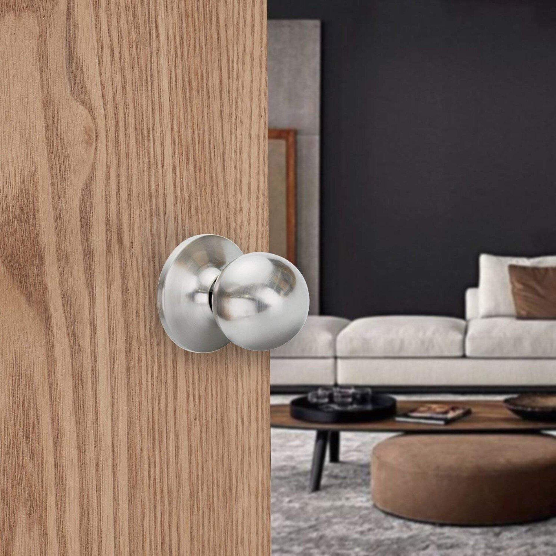 Juego de pomos de puerta de pasillo para puerta - 2