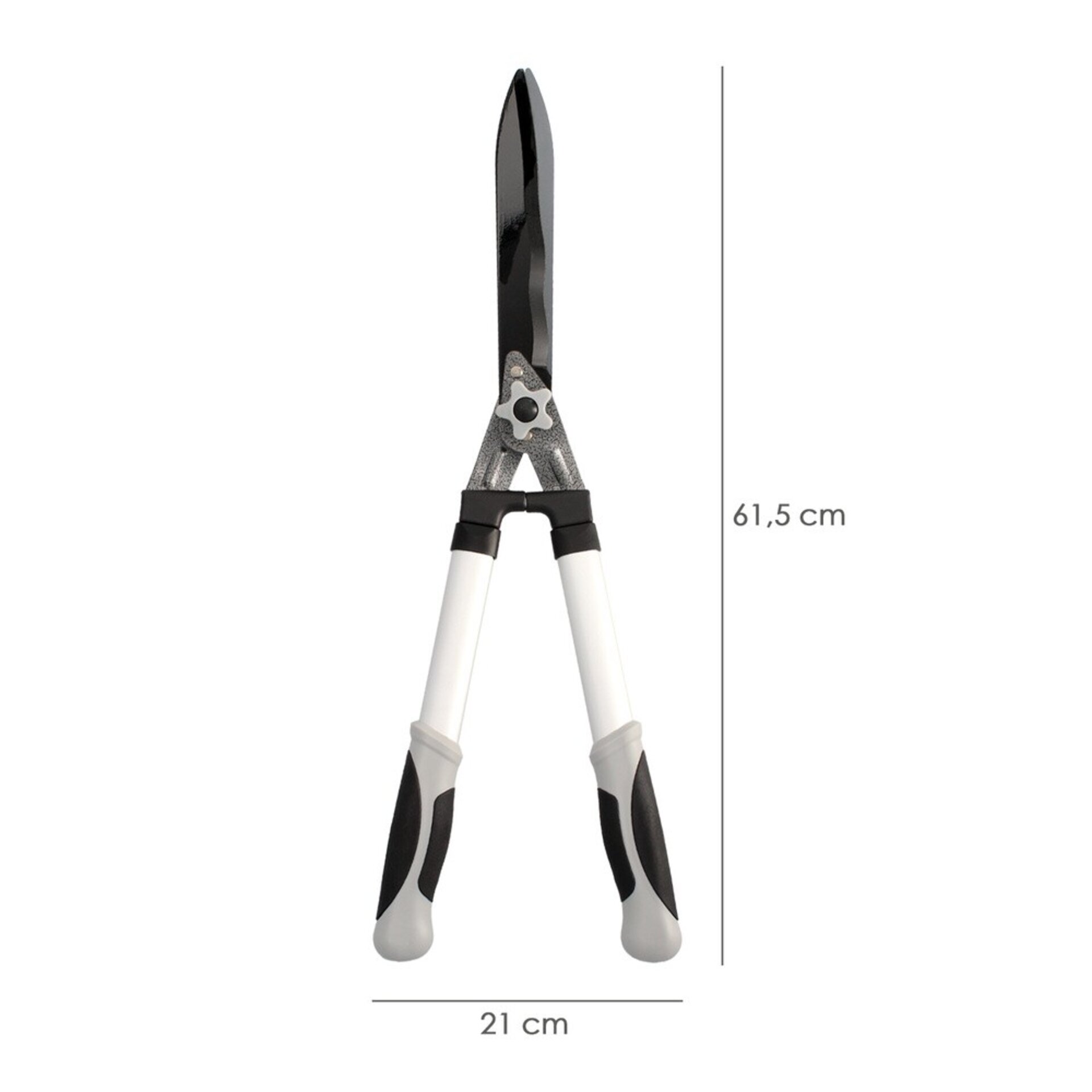 Tijera Podar Setos 2 Manos Aluminio 60 cm - 2