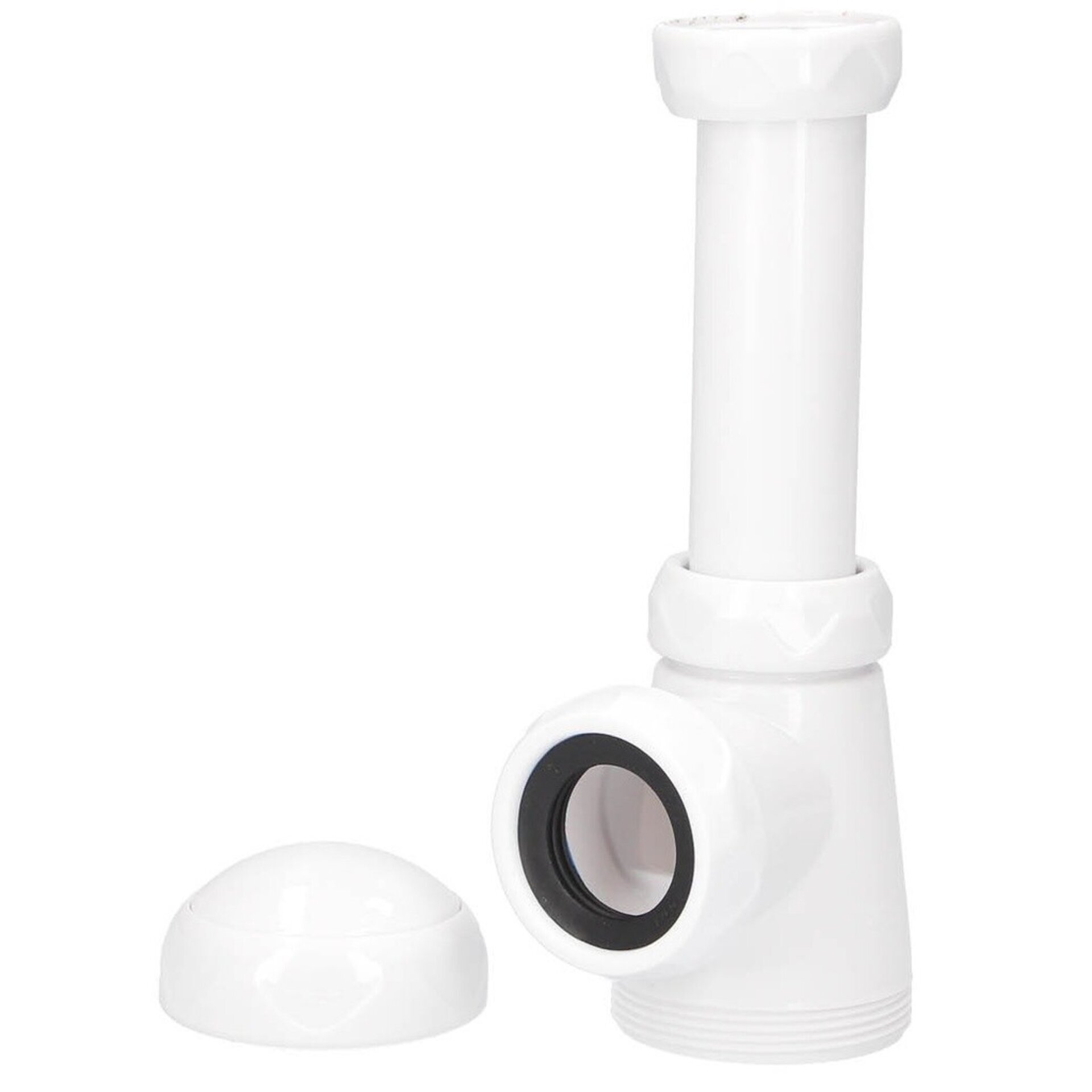 Sifón botella salida Ø40mm reductora Ø32mm racor 1" 1/4 - 1