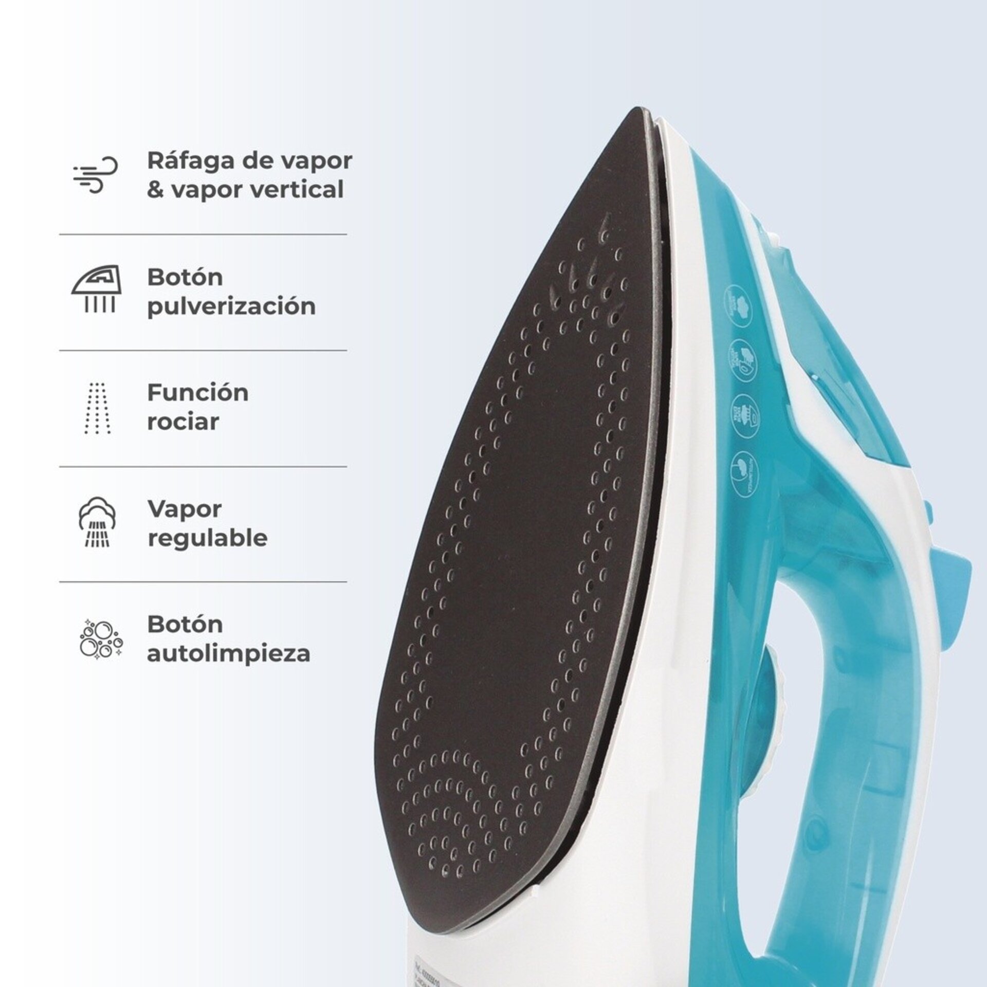 Plancha de vapor 2000W - 2