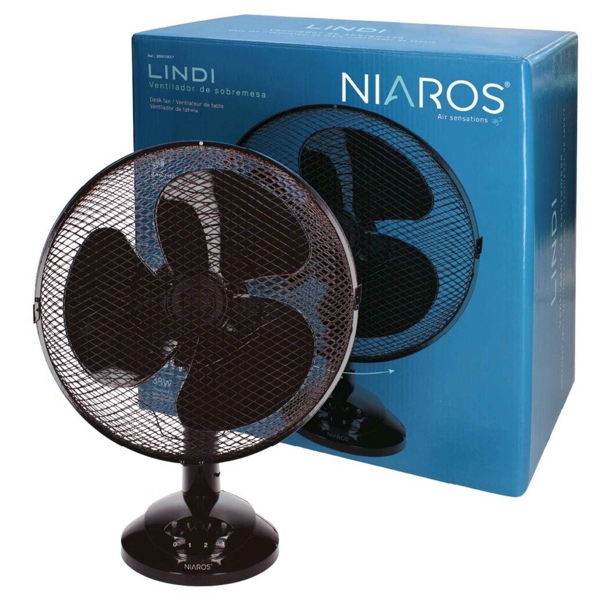 Ventilador sobremesa Ø34cm - 3