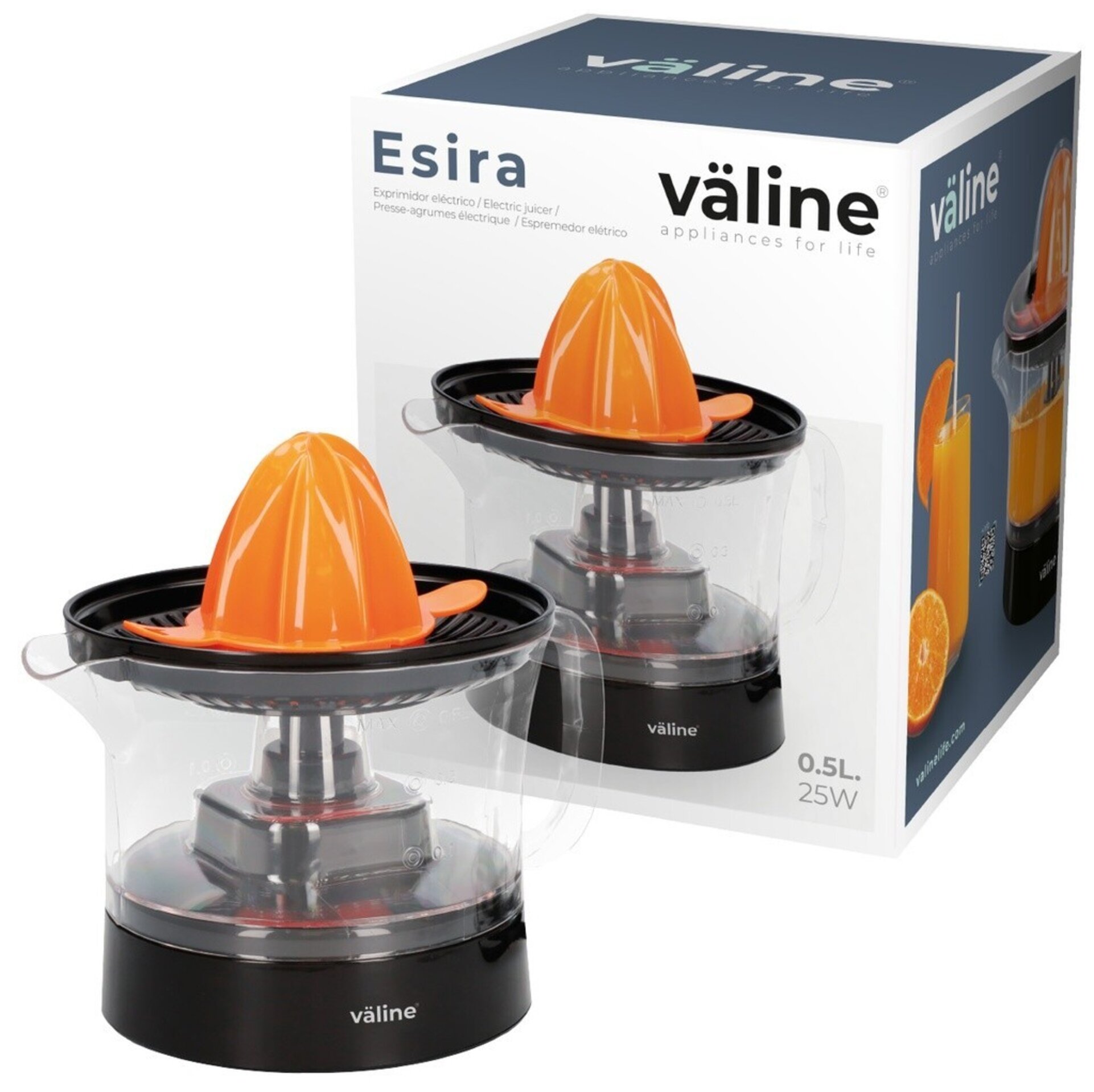 Exprimidor eléctrico Esira 0,5L 25W - 2
