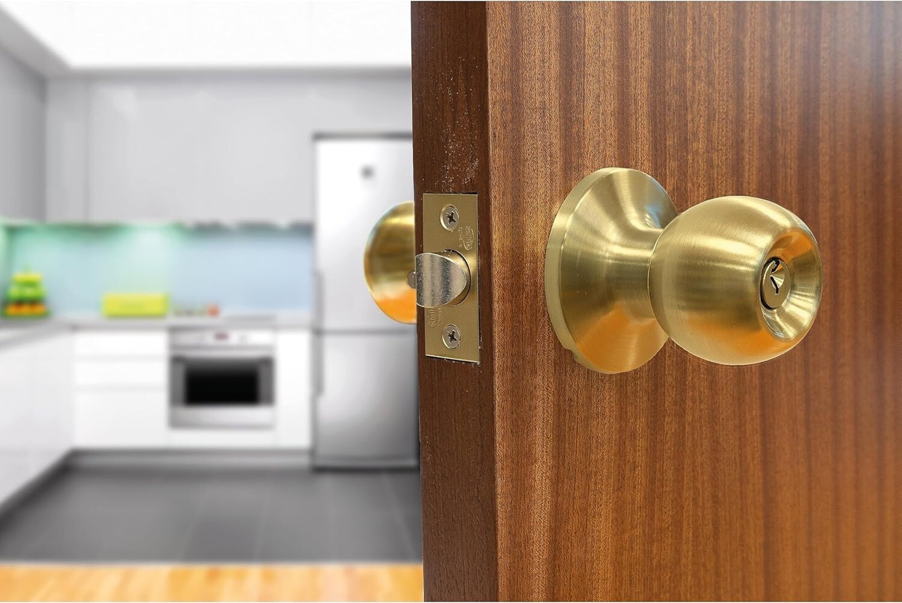 Pomo puerta con llave y condena - 2