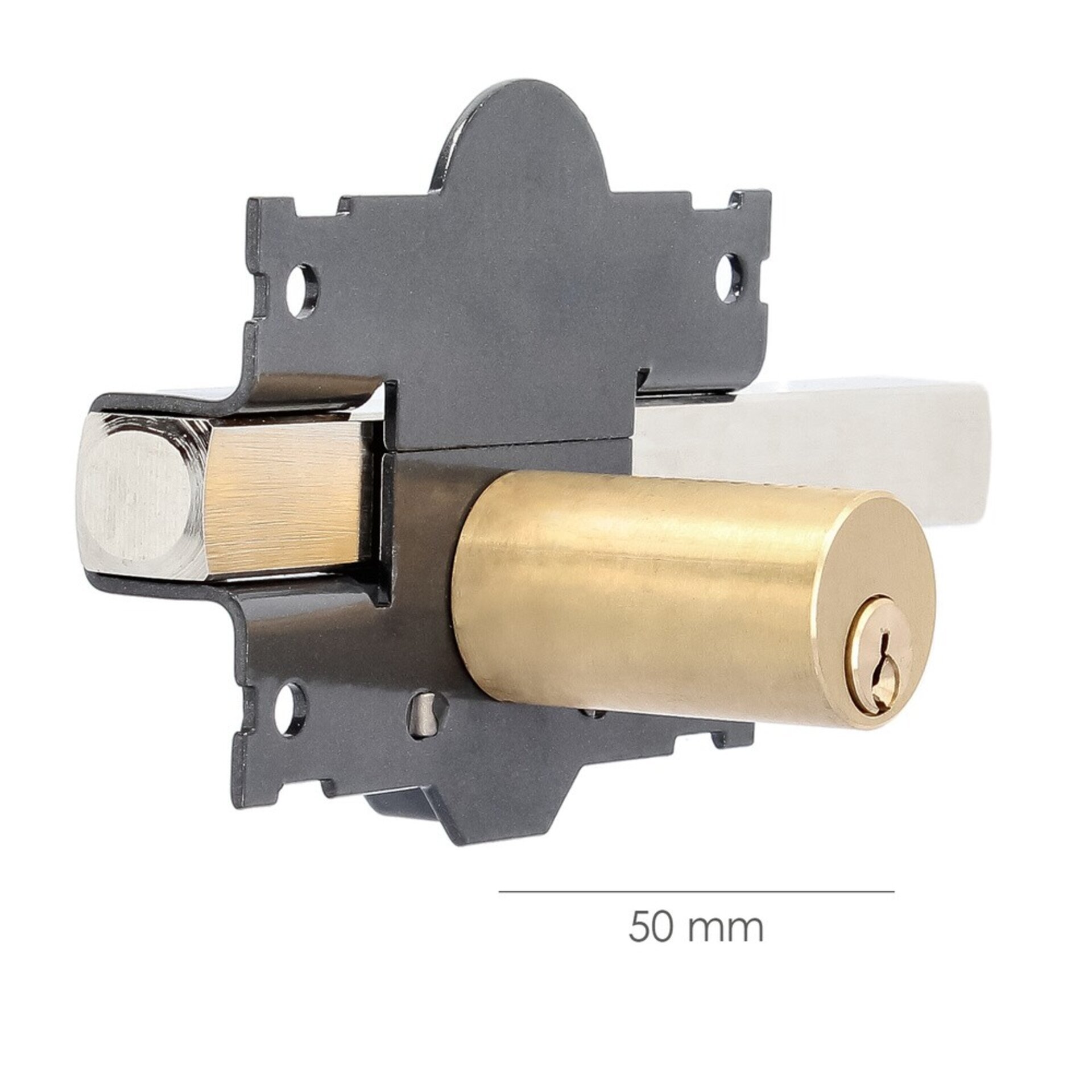 Cerrojo B-1 llave y pulsador pasador - 2