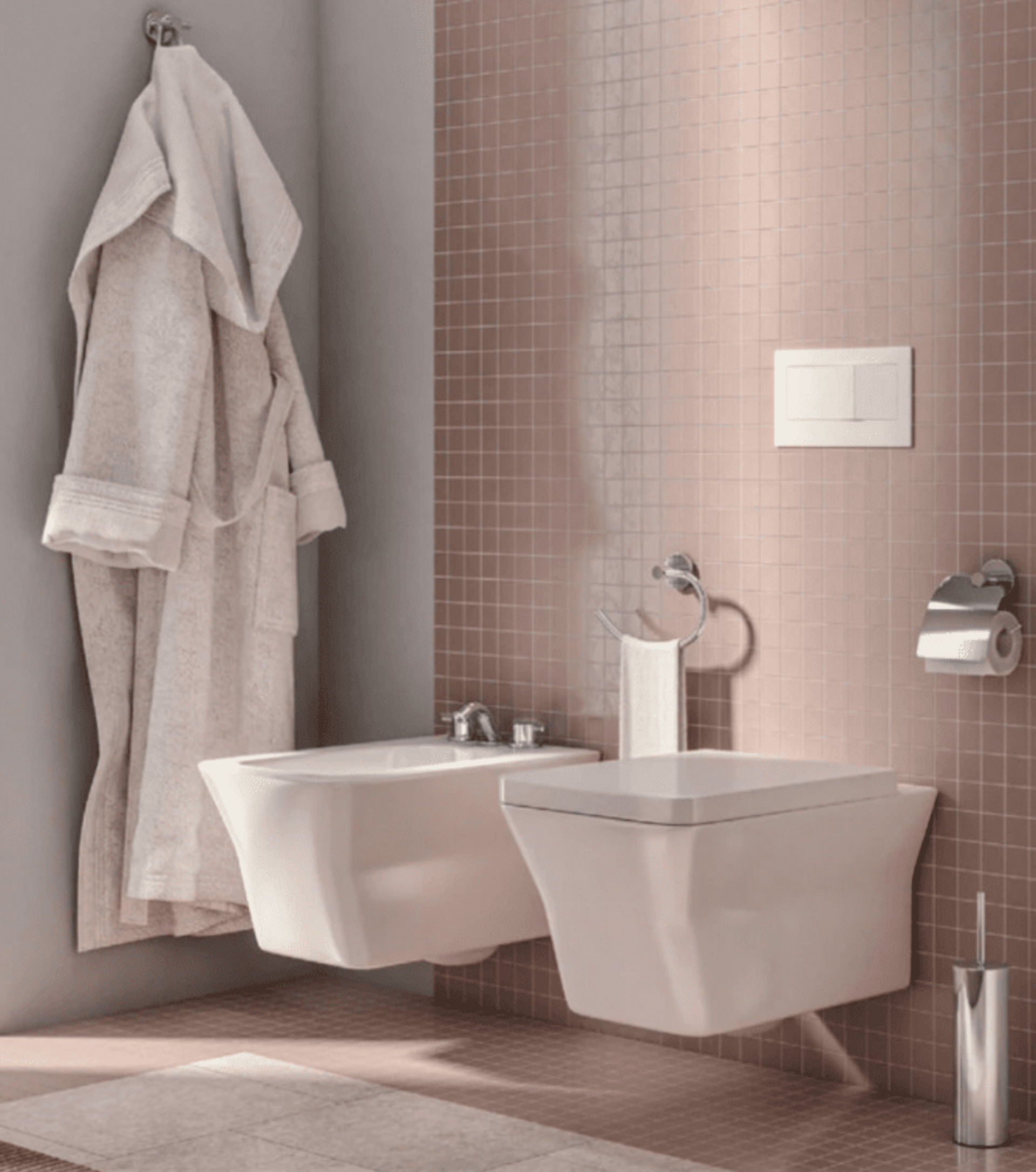 Portarrollos baño inox - 3