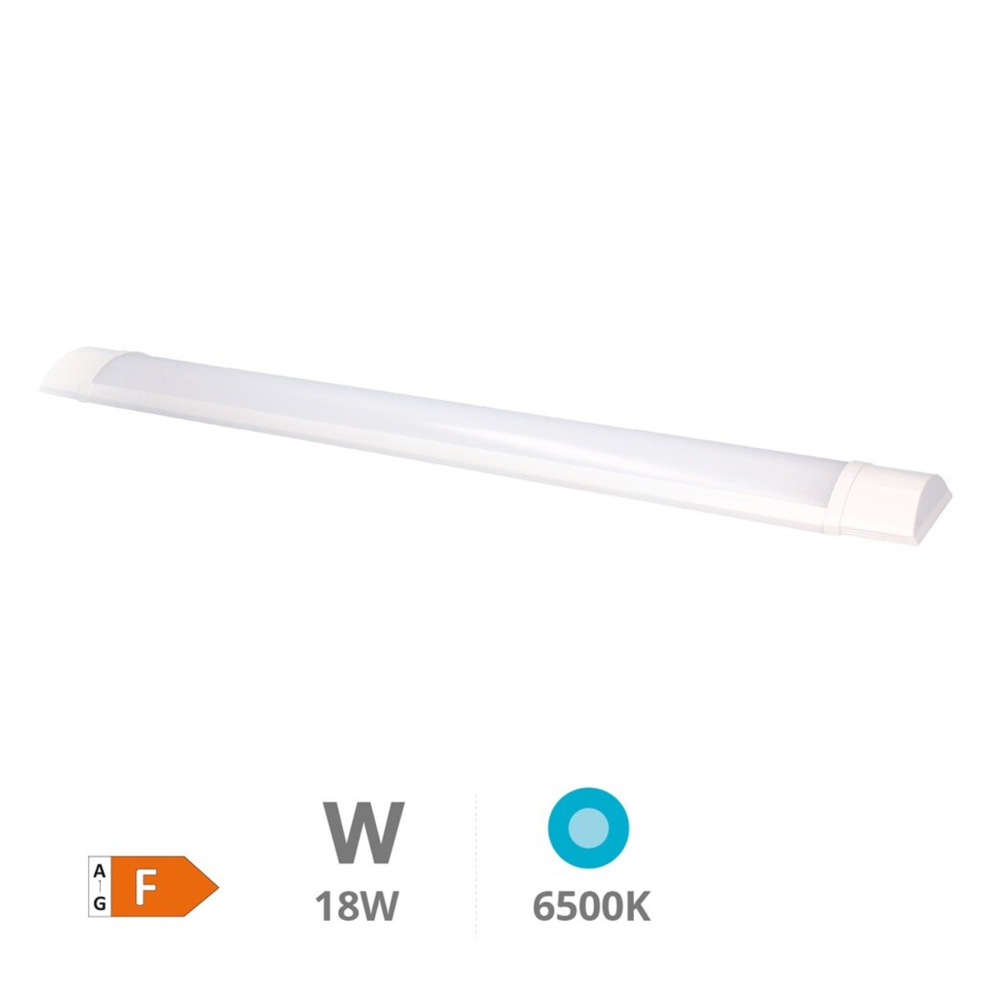 Regleta LED 18W 6000K - 2