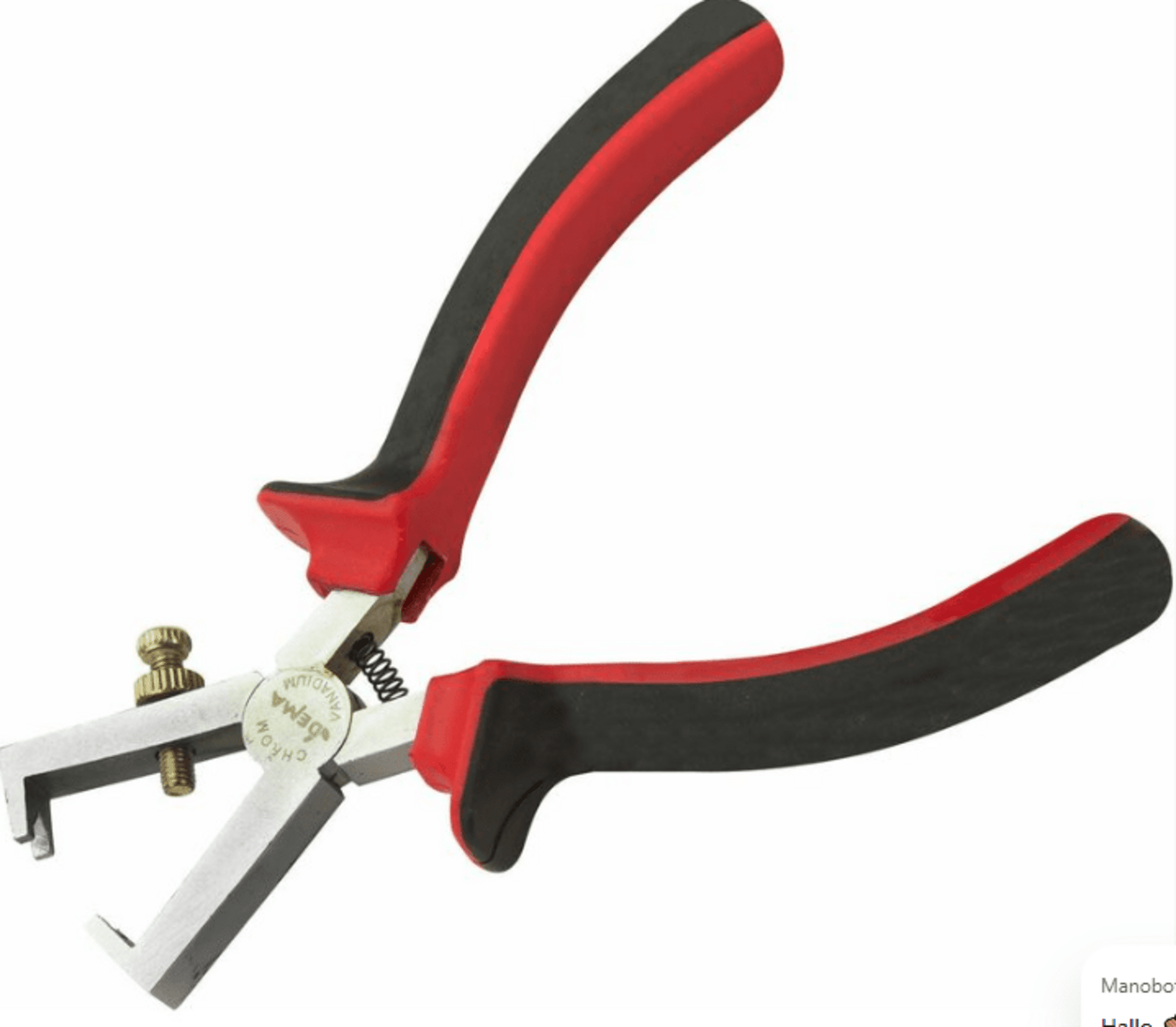 Alicate Pelacables Bellota 160 mm - 3