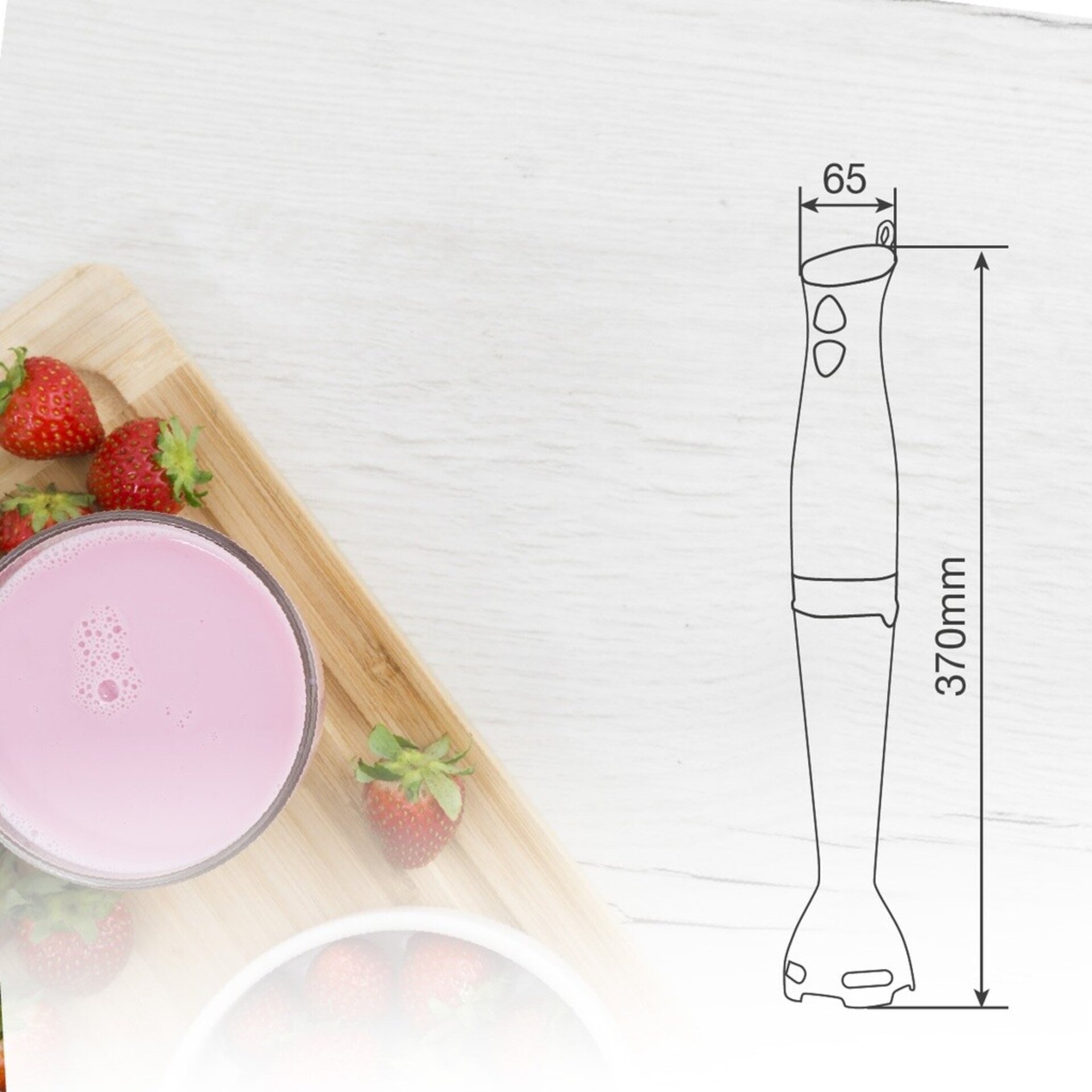 Batidora de brazo Kever 700W - 4