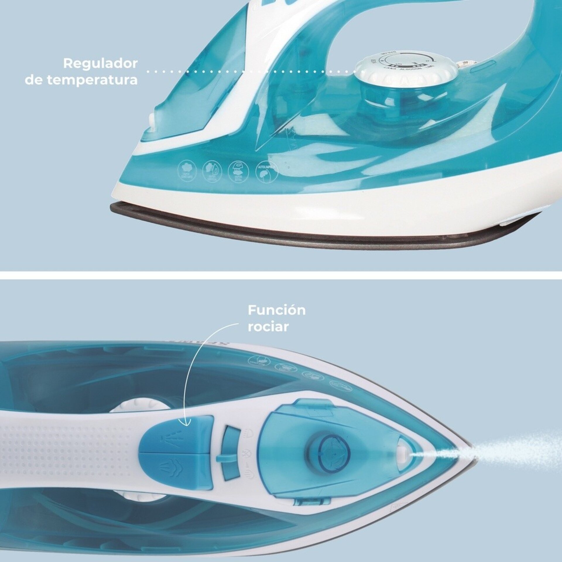 Plancha de vapor 2000W - 5
