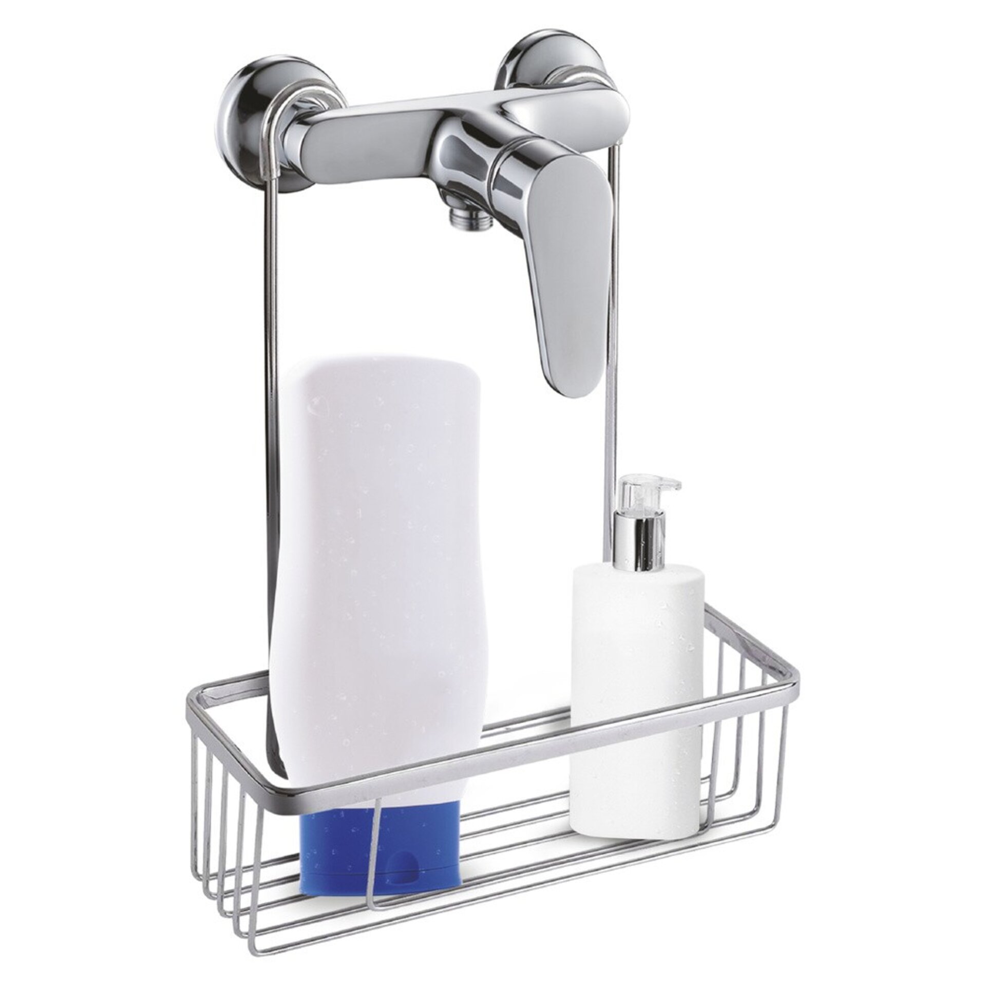 Cestillo De Baño de Acero Inox Para Colgar en Griferia. - 2