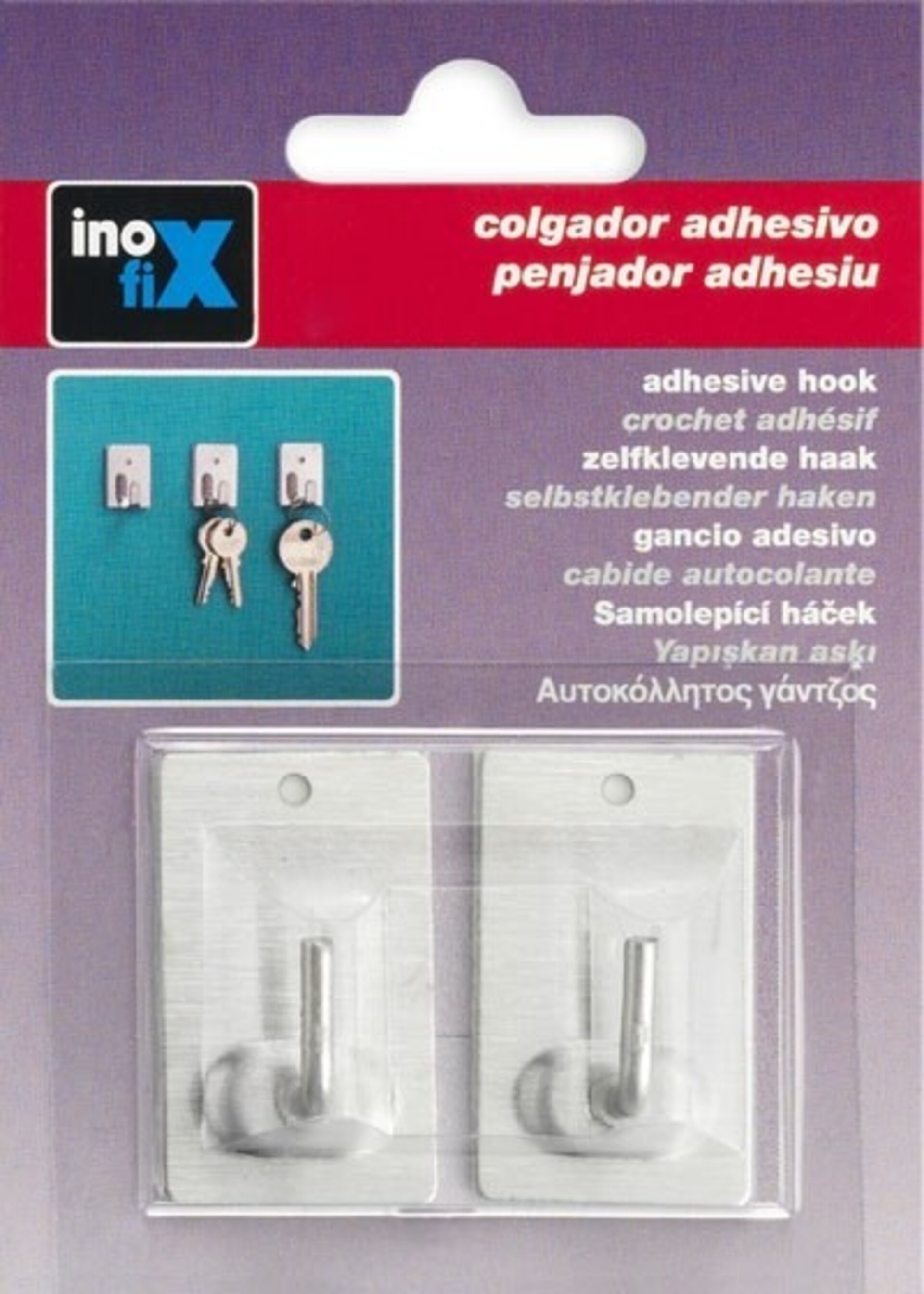 Gancho adhesivo de acero - 4