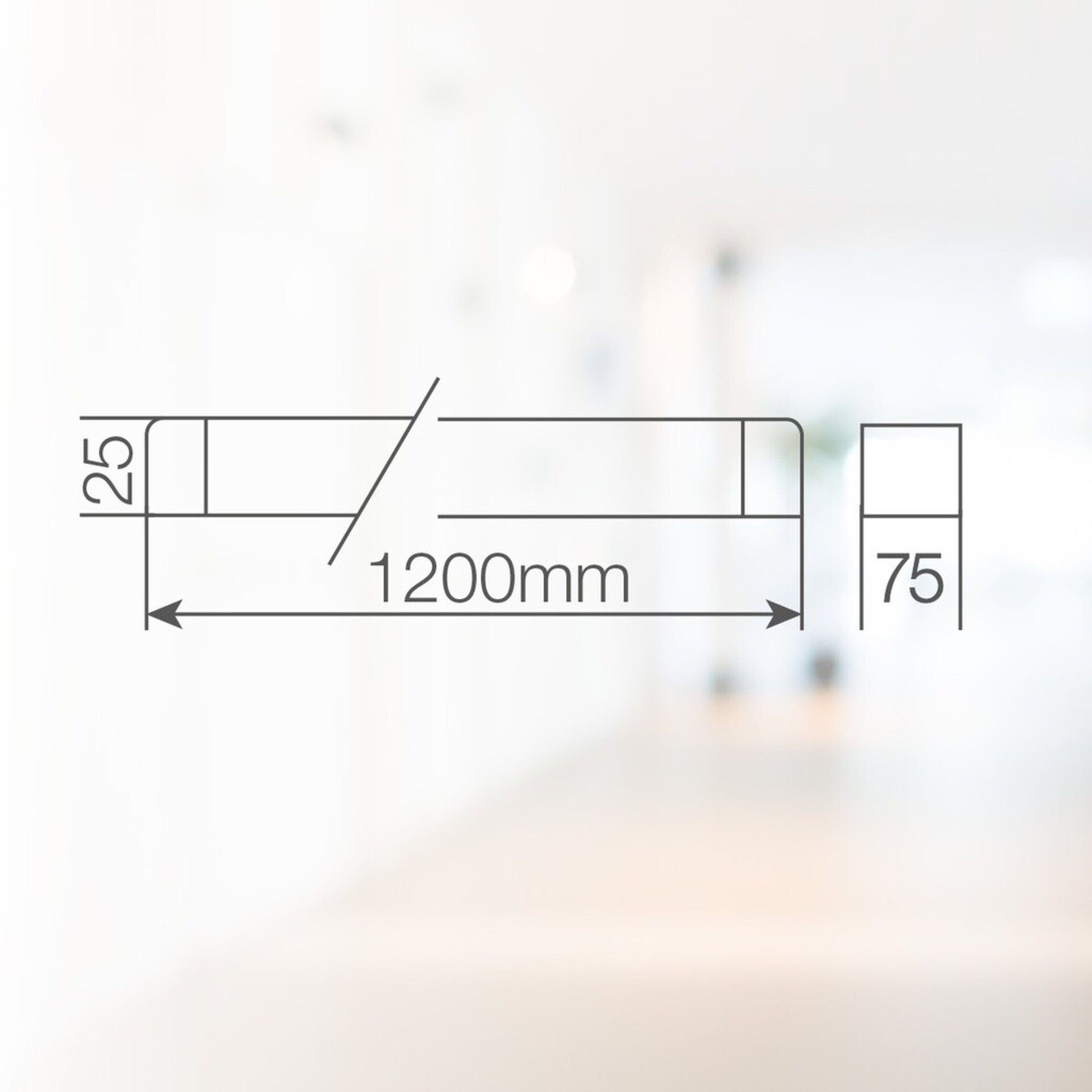 Regleta LED 36W 6000K - 2